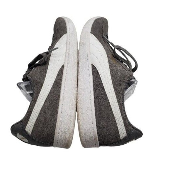 PUMA Suede Grey and White Womens-size US 10 - Picture 4 of 11
